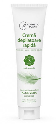 Crema depilatoare cu extract de aloe vera 150ml cosmetic plant foto