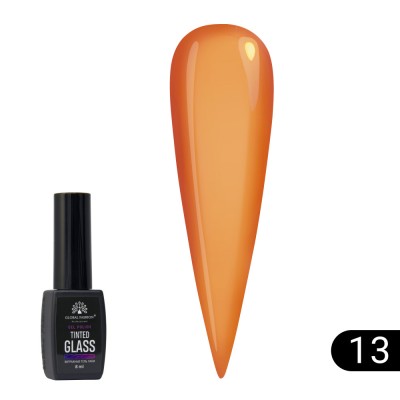 Ojă semipermanentă cu efect de vitraliu Global Fashion 8ml, Tinted Glass 13 foto