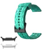Curea din silicon compatibila cu Samsung Galaxy Watch9 40mm, Pearl Green