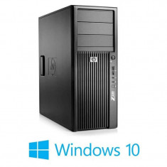 Workstation HP Z200 Tower, Xeon Quad Core X3450, Win 10 Home foto