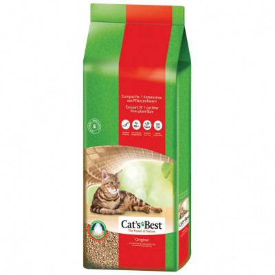 Cat litter clumping - Cats Best Original 40L foto