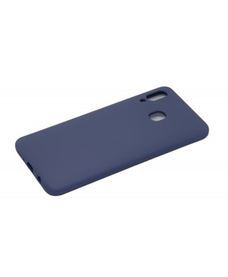 Husa Silicone Case Samsung Galaxy A30, SM A305 Albastra foto