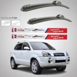 Cumpara ieftin Ștergătoare Hyundai Tucson (2004&ndash;2010) Flat | Set față &ndash; TeamCar&reg;