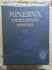 MINERVA , ENCICLOPEDIE ROMANA , 1930 *PREZINTA HARTA ROMANIEI MARI