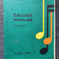 EDUCATIE MUZICA. MANUAL PENTRU CLASA I SCOLI DE MUZICA - Vintila, Gabrielescu