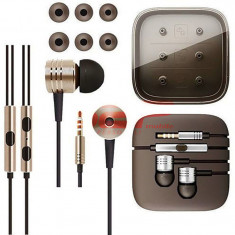 Casti audio In-Ear Stereo Metal universal 3,5mm GOLD