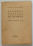 SALONUL OFICIAL DE TOAMNA DESEN, GRAVURA , AFIS 1938