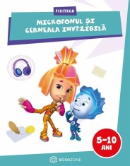 Fixiteca: Microfonul si cerneala invizibila - carte educativa pentru copii 5-10 ani