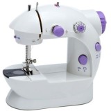 Masina de cusut electrica FOXMAG24&reg; 4 in 1, portabila, Alba