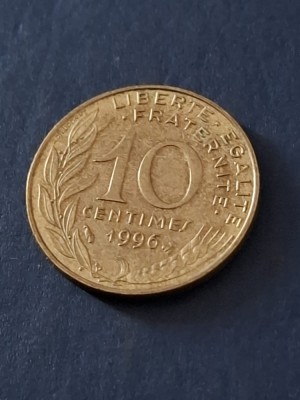 10 centimes 1996 franta foto