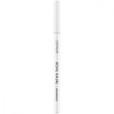 Creion de ochi rezistent la apa Kohl Kajal Waterproof 020 - Tweet White, 0.78g, Catrice