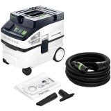 Festool CLEANTEC CT 15 E - Aspirator umed-uscat 1200 W 240 mbar 15 l priza scule electrice