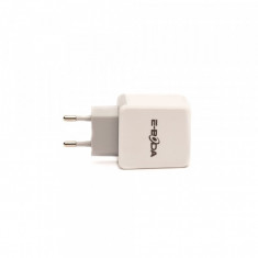 Incarcator Priza E-Boda, Quick Charge 3.0, Intrare 100-240V, USB, Alb foto