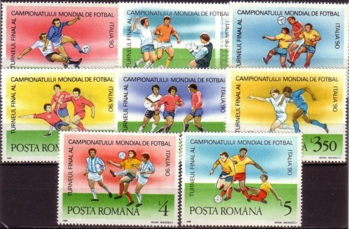1990 - Campionatul Mondial de Fotbal Italia, serie neuzata