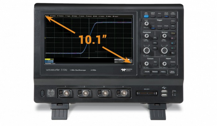 Osciloscop digital LC-SURFER4104HD Osciloscop: digital; Ch: 4; 1GHz; 2,5Gsps; 12,5Mpts; 500p&divide;100s/div proiectat pentru TrigerScan