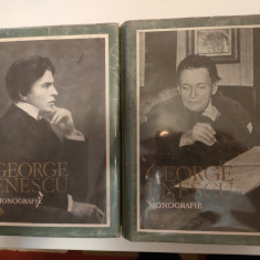 George Enescu - Monografie (2 volume) - Mircea Voicana (Editura Academiei, 1971)