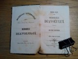 MEMORIELE DIAVOLULUI - III -lea Volume - Frederic Soulie - 1857, 376 p.