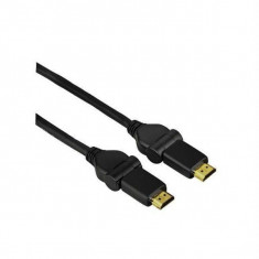 Cablu audio-video HDMI Hama 122111 articulatie 180 grade 3m Negru foto