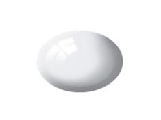 Alb lucios RAL 9010, vopsea acrilica 18 ml foto