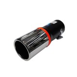 Duza de Evacuare Masina Argintiu Negru 190mm