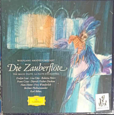 Disc vinil, LP. Die Zauberflote, The Magic Flute, La Flute Enchantee. SETBOX 3 DISCURI VINIL-Wolfgang Amadeus Mo foto