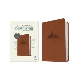NLT Giant Print Premium Value Bible, Filament-Enabled Edition (Leatherlike, British Tan Mountain)