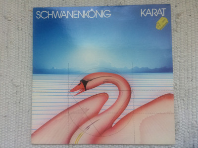 Karat schwanenkonig 1980 disc vinyl lp muzica prog rock pool records germany VG+ foto