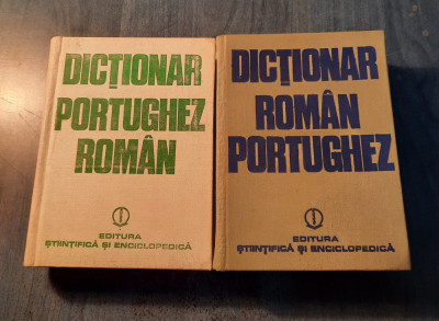Dictionar portughez - roman Roman - portughez foto