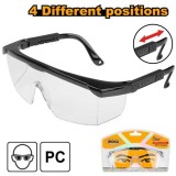 Ochelari de protectie cu reglaj, 4 pozitii, Ingco HSG04