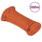 Cumpara ieftin Franghie de barca, portocaliu, 3 mm, 500 m, polipropilena