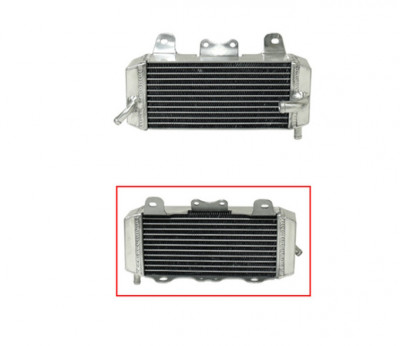 Radiator stanga cu capacitate marita Yamaha YZF 250 06, WRF 250 07- 13 foto