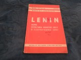 Cumpara ieftin LENIN-DESPRE DEZVOLTAREA INDUSTRIEI GRELE SI ELECTRIFICAREA TARII 1956