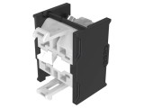 Element de contact EAO 22mm 04, 2 pini NO, cod 704.901.3-1 pentru placa frontală