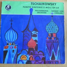 Tschaikowsky - Funfte Sinfonie E-Moll Op.64, Karajan, Disc vinil original foto