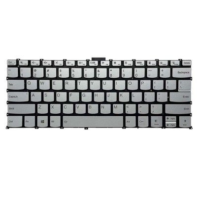 Tastatura Laptop, Lenovo, Yoga Slim 6 14IAP8 Type 82WU, 83C7, iluminata, Mineral Grey, layout us foto