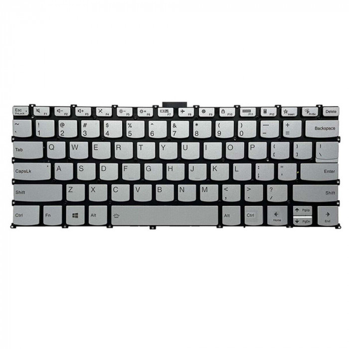 Tastatura Laptop, Lenovo, Yoga Slim 6 14IAP8 Type 82WU, 83C7, iluminata, aurie, layout us