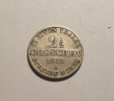 2 si 1/2 Groschen 1858 Piesa Frumoasa, Europa