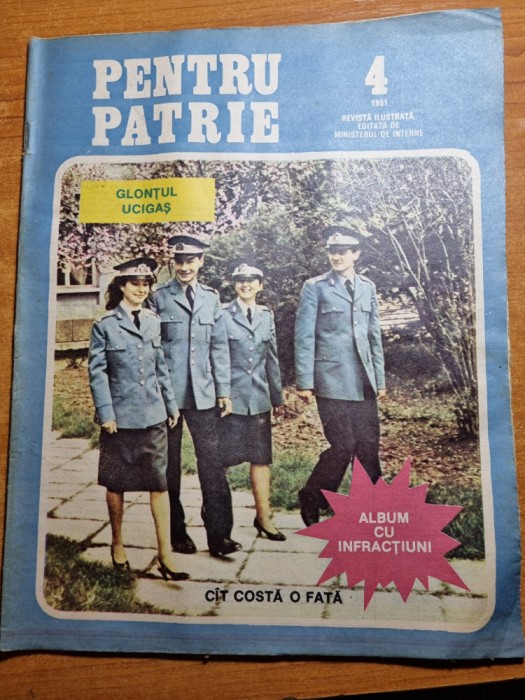 revista pentru patrie aprilie 1991