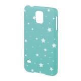 Carcasa Lumi Stars Samsung Galaxy S5 Hama, Verde/Alb, Plastic