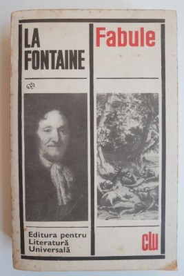 Fabule - La Fontaine (coperta putin uzata) foto