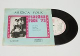 Flacăra Folk &#039;73 &ndash; Ieri Și Azi / Visarea / De-a Icar / Adolescență - disc vinil vinyl mic 7&quot;, Electrecord