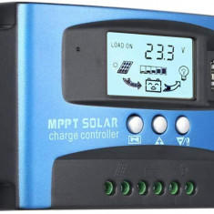Controler de încărcare solară 1A MPPT 36V/48V/60V cu afișaj LCD, moduri multiple