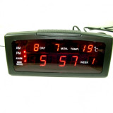 Ceas Electronic Digital cu Alarma si Termometru ZXSJ13A