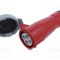 Conector alimentare AC trifazat AMPHENOL IP&amp;S 16A 415V mufă 4 pini IP69K