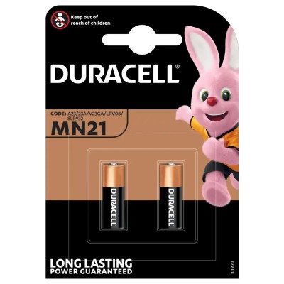 Baterii alcaline 12V Duracell MN21 V23GA LR23 2buc foto