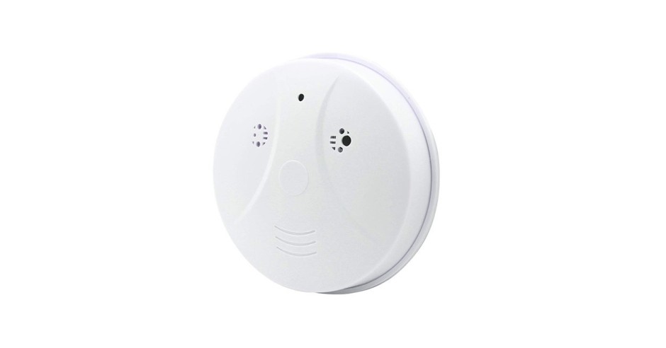 Detector Fum cu Camera Ascunsa Full HD,WiFi,Detectie miscare,Suporta ...