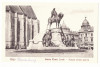 3430 - CLUJ, Statue, Market, Romania - old postcard - unused - 1926, Necirculata, Printata