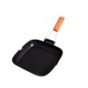 Tigaie aluminiu cu capac de tip grill teflonat, Grunberg HXG20LD