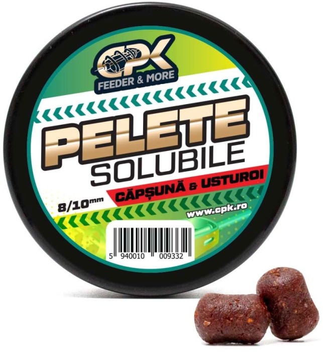 Pelete Solubile CPK Feeder, Capsuna-Usturoi, 8-10mm