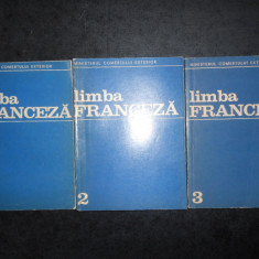 Ministerul Comertului Exterior. Curs practic de limba franceza 3 volume (1973)